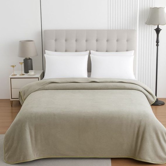 Κουβέρτα Βελουτέ Μονή 160x220εκ.-550gr Elephant (Σετ 4 Τεμάχια) (Ύφασμα: Βελούδο, Χρώμα: Elephant) - OEM - 5201847012378-7